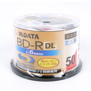 RiTEK ブルーレイディスク RIDATA BD-R260PW 6X.50SP A BD-R DL 6倍速 50枚組 [管理:1000029050]