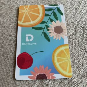 新発売　DARTSLIVE ダーツライブカード オレンジチェリー