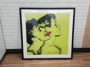 R6110 アンディ・ウォーホル Andy Warhol シルクスクリーン　？　ポスター　？ Querelle ケレル グリーン 版画　？ 希少 リトポスター　？