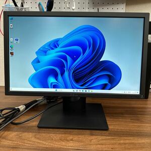 junk-57 DELL E2216H 22インチ液晶モニター　フルHD DPで検品 画面キズ 電源ケーブル付き