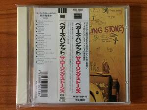 〇THE ROLLING STONES, BEGGARS BANQUET, JAPAN, P33L 25021, CD