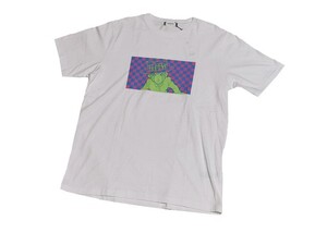 ラスト1着【新品】ジョジョの奇妙な冒険 Tシャツ 半袖【L】白/ホワイト◆スタンド BROWNY WEGO ジャンプ 集英社 漫画 マンガ まんが アニメ