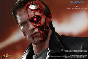 ホットトイズ / Ｔ-８００ / （ バトルダメージ版 ） / ムービー・マスターピース ＤＸ / ターミネーター / 1 : 6 / HOT TOYS / 未使用品 