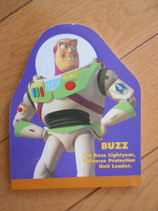 ディズニー　BUZZ　メモ帳　新品　定形９４円