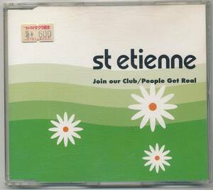 St Etienne / Join Our Club / People Get Real / CDEP / Heavenly / HVN 15CD *saint etienne セイント・エティエンヌ