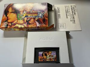 ゲームボーイアドバンス ザ・キング・オブ・ファイターズEX 説明書欠品