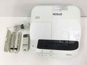 EPSON（エプソン） EB-590WT プロジェクター ランプ点灯時間1585H/657H リモコン・ペン付き★保証付き・本州送料無料★(管理番号F08920)