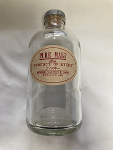 ニッカ　「PURE MALT Red」空瓶　