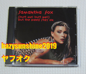 サマンサ・フォックス SAMANTHA FOX CD HURT ME! HURT ME BUT THE PANTS STAY ON FULL FORCE JUST ONE NIGHT