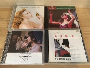 マライアキャリー　ダイアナロス　アバ　ABBA 軒　CD4枚セット