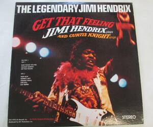 xyu★LP-F18★The Legendary Jimi Hendrix Get That Feeling Curtis Knight 2LP ジミヘンドリックス　カーティスナイト★