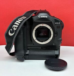 # Canon EOS-1 V フィルムカメラ 一眼レフカメラ ボディ シャッター、露出計OK 動作確認済 POWER DRIVE BOOSTER PB-E2 キャノン