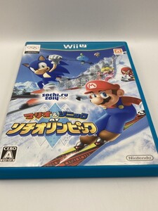 Wii U中古 ゲームソフト「マリオ＆ソニック AT ソチオリンピック 」 同梱可能477202000096