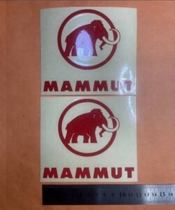 マムート　 MAMMUT　 切り文字ステッカー　 カッティングステッカー　 防水仕様　 アウトドア　 ドレスアップ　 カスタム