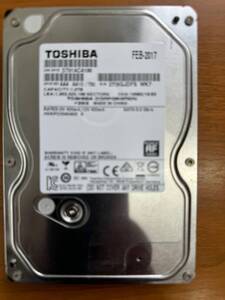 TOSHIBA　内臓タイプハードディスク　1.0TB 中古　ジャンク品