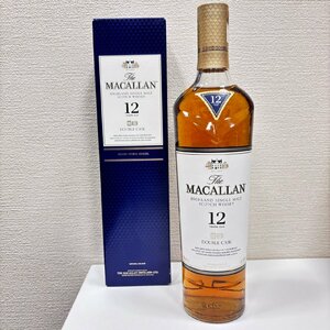 【SYC2623】【未開栓 古酒】The MACALLAN ザ・マッカラン 12年 ダブルカスク ウイスキー シングルモルト 700ml 40% スコットランド 箱付