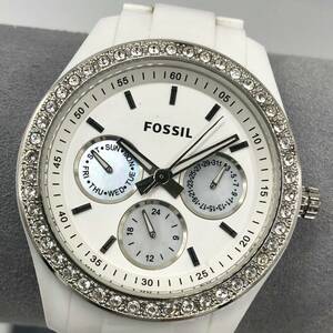 FOSSIL フォッシル ES-1967 111010 動作未確認　腕時計 A-155