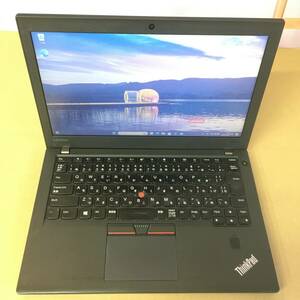 LENOVO Thinkpad X270 Core i5-6200U 4GB SSD240GB windows11Pro 64bit WEBカメラ　WIFI　[2776-2]