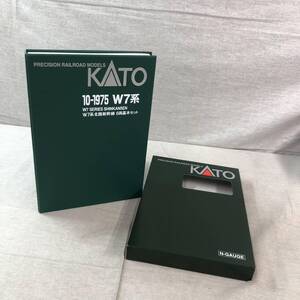 現状品　KATO Nゲージ W7系北陸新幹線 6両基本セット 10-1975 鉄道模型 電車