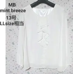 MB mint breeze エムビーミントブリーズ シフォンシャツ トップス