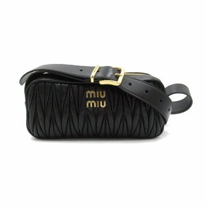 ミュウ ミュウ ショルダーバッグ ブランドオフ Miu Miu レザー ショルダーバッグ レザー レディース