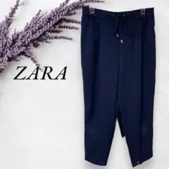 ZARA✨️タック入りイージーパンツ ウエストゴム テーパードパンツ カジュアル