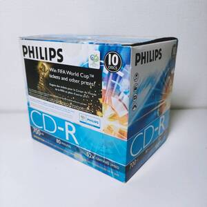 【未使用 未開封】CD-R PHILIPS フィリップス 700MB 80分 52x 10枚