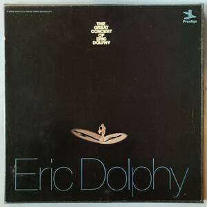 [廃盤] ERIC DOLPHY - THE GREAT CONCERT OF / PRESTIGE / P34002 / Richard Davis / Ed Blackwell / Mal Waldron / Booker Little