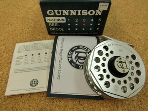 ★ＵＳＥＤ★〇Ｆリール０２〇ロスリール　ガニソン　３　プラチナ　お見逃しなく！ROSS REELS　GUNNISON