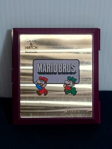 Nintendo　GAME&WATCH　マリオブラザーズ　マルチスクリーン　稼働品