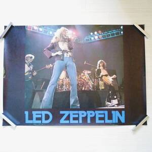 レッド ツェッペリン W⑫ Led Zeppelin 大判 ポスター ステージ グッズ ジミーペイジ