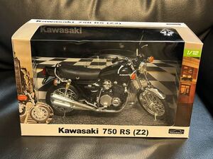 1/12 Z2 スカイネットKAWASAKI 川崎 カワサキZ750RSブラック ダイキャストバイク ミニカー オートバイ 青島 完成品 z1 z2 zⅠ zⅡアオシマ