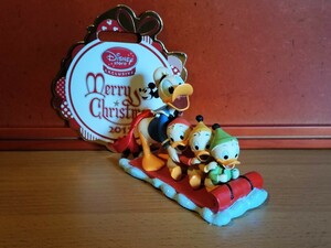 タグ付き未使用 ディズニーストア 限定 グッズ クリスマス オーナメント ドナルド ヒューイ・デューイ・ルーイ