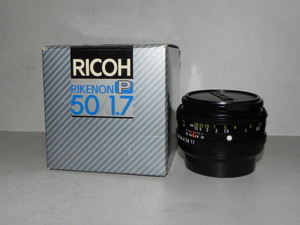 RICOH RIKENON P 50mm/1.7 レンス゛(中古良品)