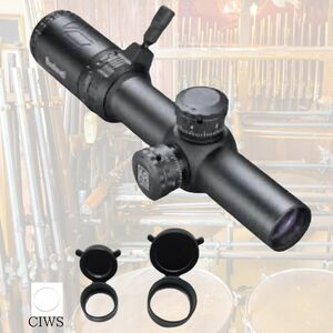  ブッシュネル AR Optics ライフルスコープ 1-4x24 AR71424 + CIWS レンズプロテクター +フリップアップスコープキャップ