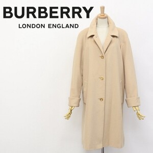 国内正規品 ヴィンテージ◆BURBERRYS/バーバリー アンゴラ ステンカラー コート ベージュ 38