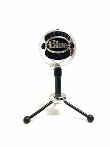 Blue Snowball ブルーマイクスノーボール無指向性/カーディオッド USBマイク/ジャンク/卓上マイク /コンデンサーマイク