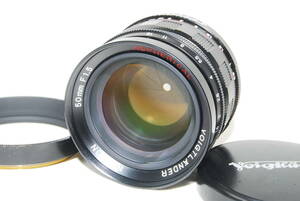 ★現状品★Voigtlander フォクトレンダー NOKTON ノクトン 50mm F1.5 ASPHERICAL ライカLマウント♪