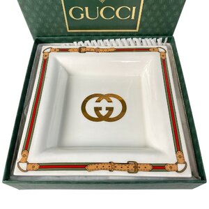 グッチ GUCCI メンズ レディース ユニセックス シェリーライン 陶器 灰皿