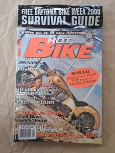 【貴重・ビニ本未開封】本場アメリカ版　HOT BIKE　 2000年４月　DAYTONA BIKE WEEK 2000