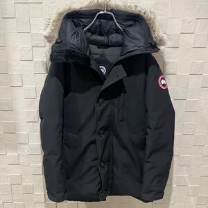 【国内正規品】 CANADA GOOSE ダウンジャケットJASPER ジャスパー 3438JM ブラック黒 メンズ サザビーリーグ S コヨーテファー 人気モデル