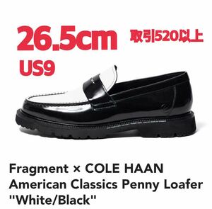 Fragment × COLE HAAN American Classics Penny Loafer White / Black Spectator 26.5cm US9 フラグメント コールハーン ペニーローファー
