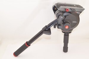 ★美品★ Manfrotto マンフロット 504HD プロフルード ビデオ雲台 2406098