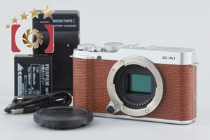 【中古】FUJIFILM 富士フイルム X-A1 ブラウン ミラーレス一眼カメラ