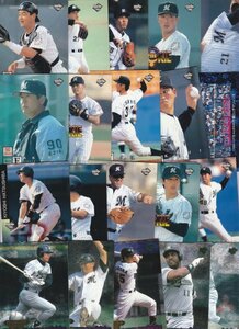 千葉ロッテ野球カード1996年33枚 1995年1枚BASEBALL MAGAZINE　小宮山、園川、初芝　他