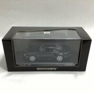 ミニチャンプス　1/43　ポルシェ 959　1987　ブラック　Porsche　Black　ミニカー　MINICHAMPS