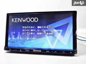 保証付 KENWOOD ケンウッド KXME501S メモリーナビ 地図データ 2015年 CD再生 DVD再生 Bluetooth USB カーナビ 棚C5