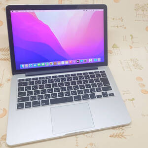 Apple MacBook Pro Early2015 Retina 13.3インチ MacOS Monterey i5 8GB SSD256GB ジャンク品