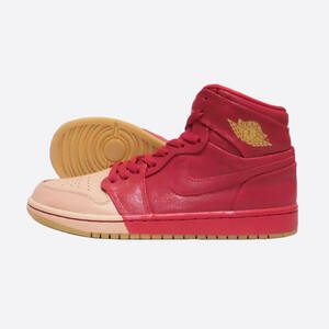 ★SALE★NIKE/ナイキ★WMNS Air Jordan 1 Retro High Premium (Gym Red/Metallic Gold-Vachetta Tan/9/26cm)