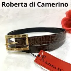 新品 Roberta di Camerino ロベルタ レザー ベルト